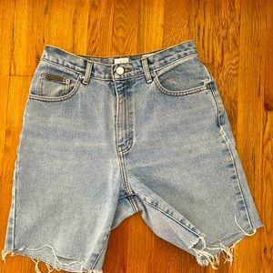 🚫SOLD🚫 Vintage Calvin Klein denim shorts